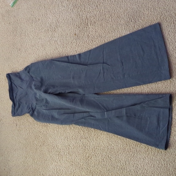 Motherhood Maternity Bundle of Three Gray Full Panel Bootcut Pants Size Med Pet - Picture 3 of 5